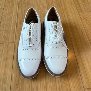 FootJoy Men’s DRYJOYS Premiere golf shoes. Size 9.5M. Never been worn.